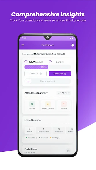 ResourceInn HR attendance app